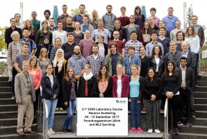 22nd JCNS Laboratory Course Neutron Scattering